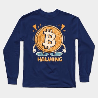 Bitcoin halving Long Sleeve T-Shirt